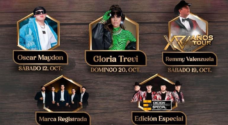 Checa aquí cuanto costarán boletos para conciertos de Expogan
