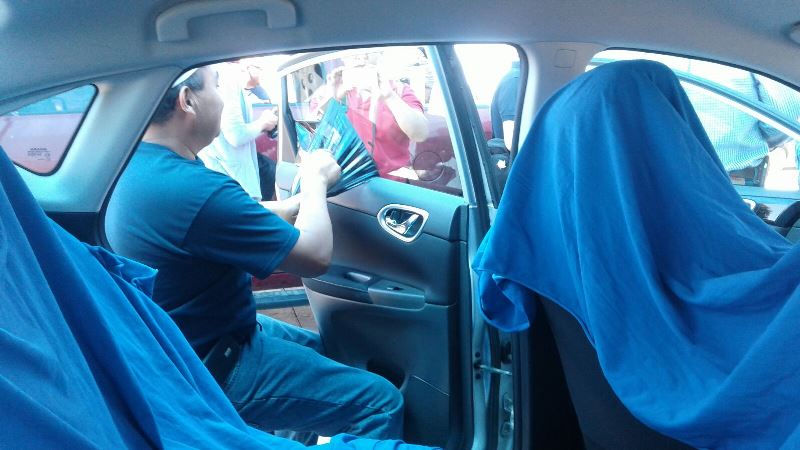 Retiran polarizado a vehículos particulares en Cuauhtémoc