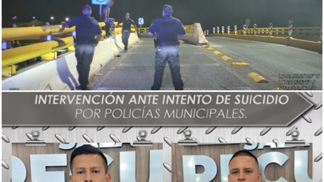 Policías Joel Monjaraz Portillo y Alfredo Chávez Ortiz