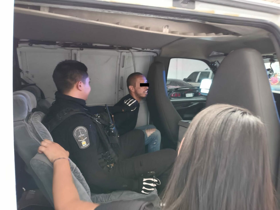 Detienen al presunto asaltante de Alsuper Los Pinos