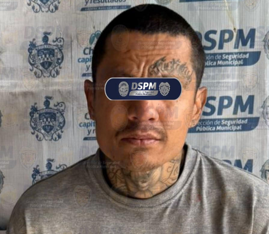 Presunto ladrón en Chihuahua