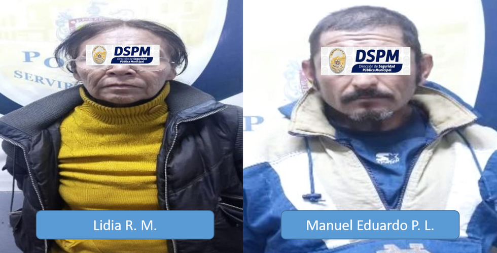 Arrestan Municipales a presuntos puchadores en el Cerro de la Cruz