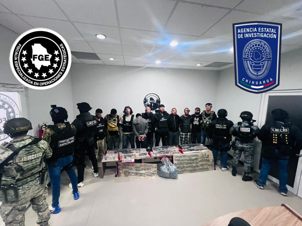 Detenidos en El Sauz, Chihuahua