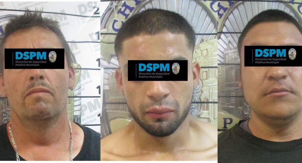 Detienen a tres sujetos relacionados con la matanza de una pareja y un bebé cerca de CEDIPOL