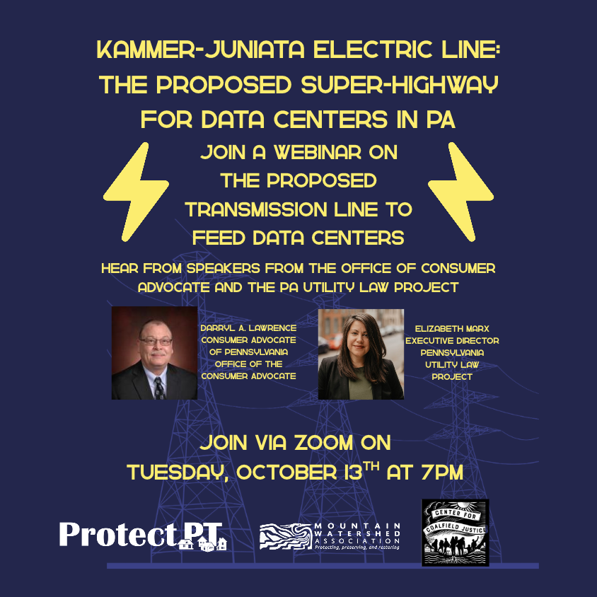 Kammer-Juniata Electric Line: The Proposed Super-Highway for Data Centers in PA
