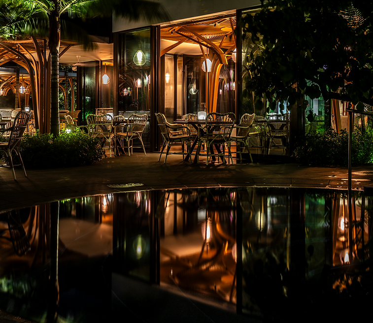 Luxury hospitality interior photography of Oasis at Grand Hyatt Singapore, designed by NAO Taniyama & Associates, captured by Edmon Leong.