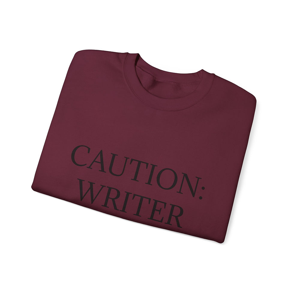 Thumbnail: Caution Writer Sweatshirt
