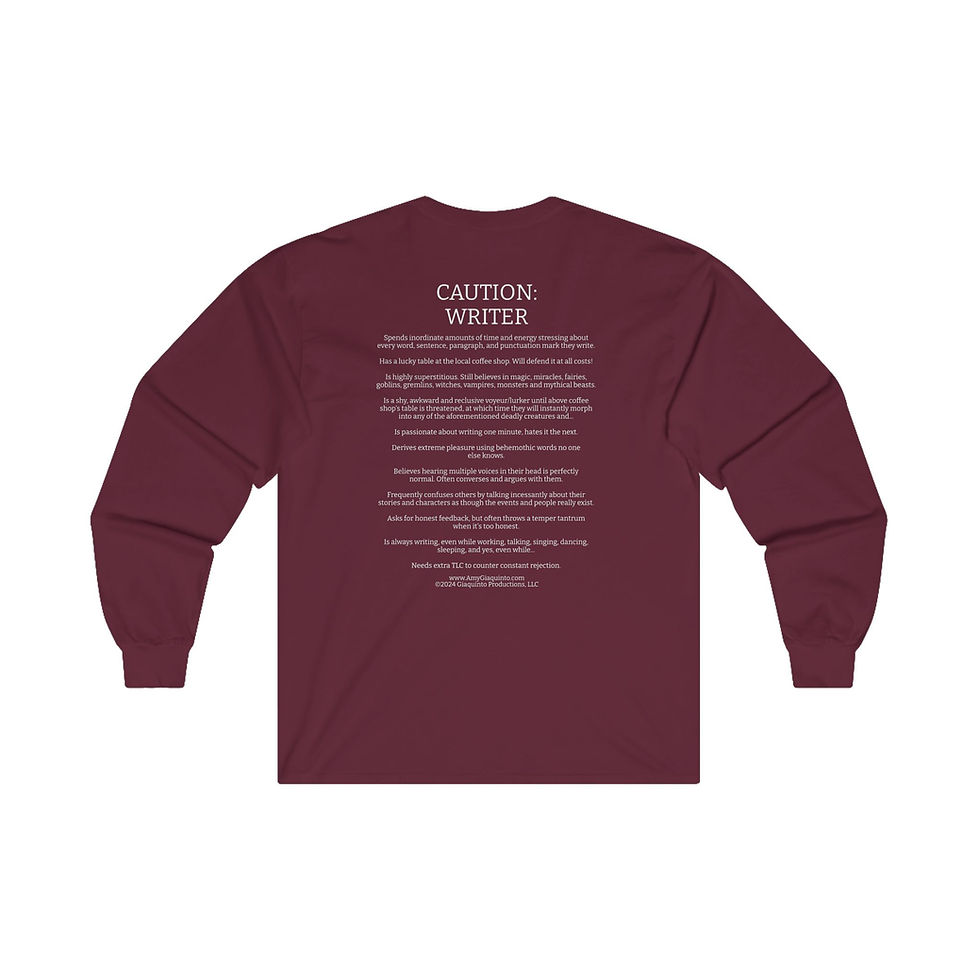 Thumbnail: Caution Writer Long Sleeve Tee