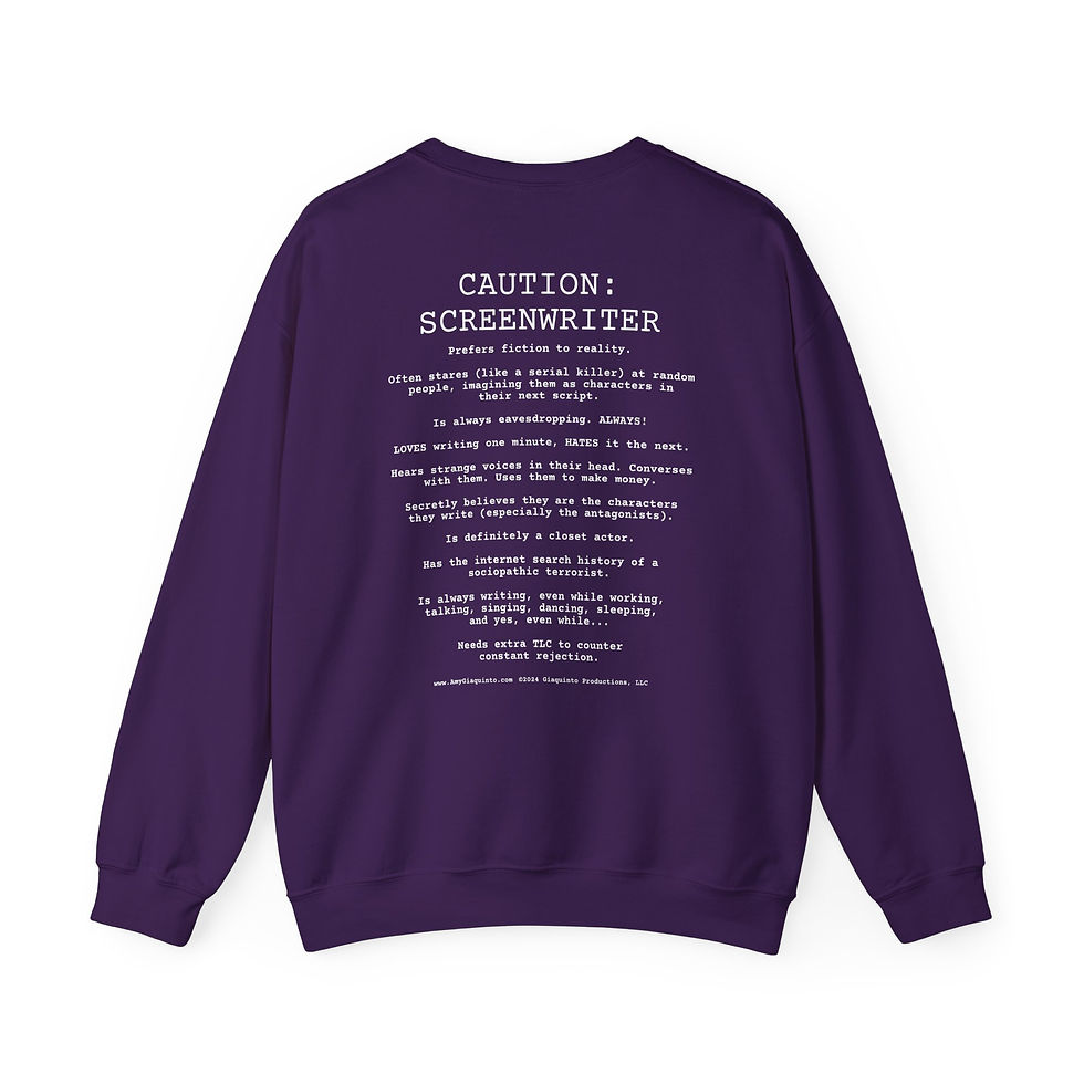 Thumbnail: Screenwriter Sweatshirt – Cozy Unisex Crewneck for Writers & Film Lovers