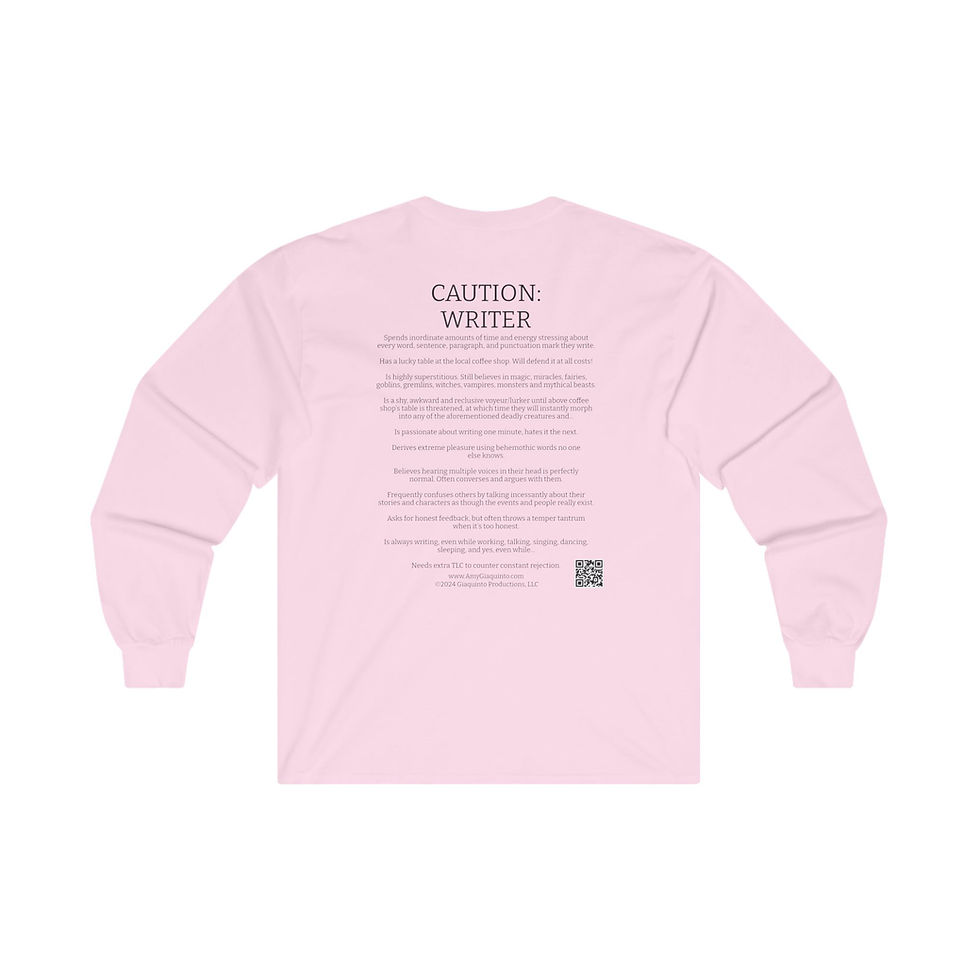 Thumbnail: Caution Writer Long Sleeve Tee
