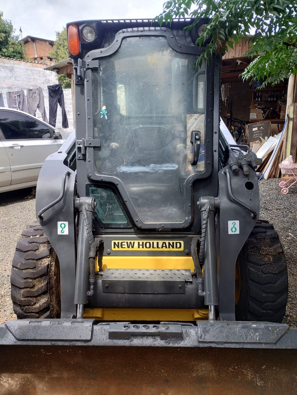 Miniatura: MINI CARREGADEIRA NEW HOLLAND L218, Ano 2012