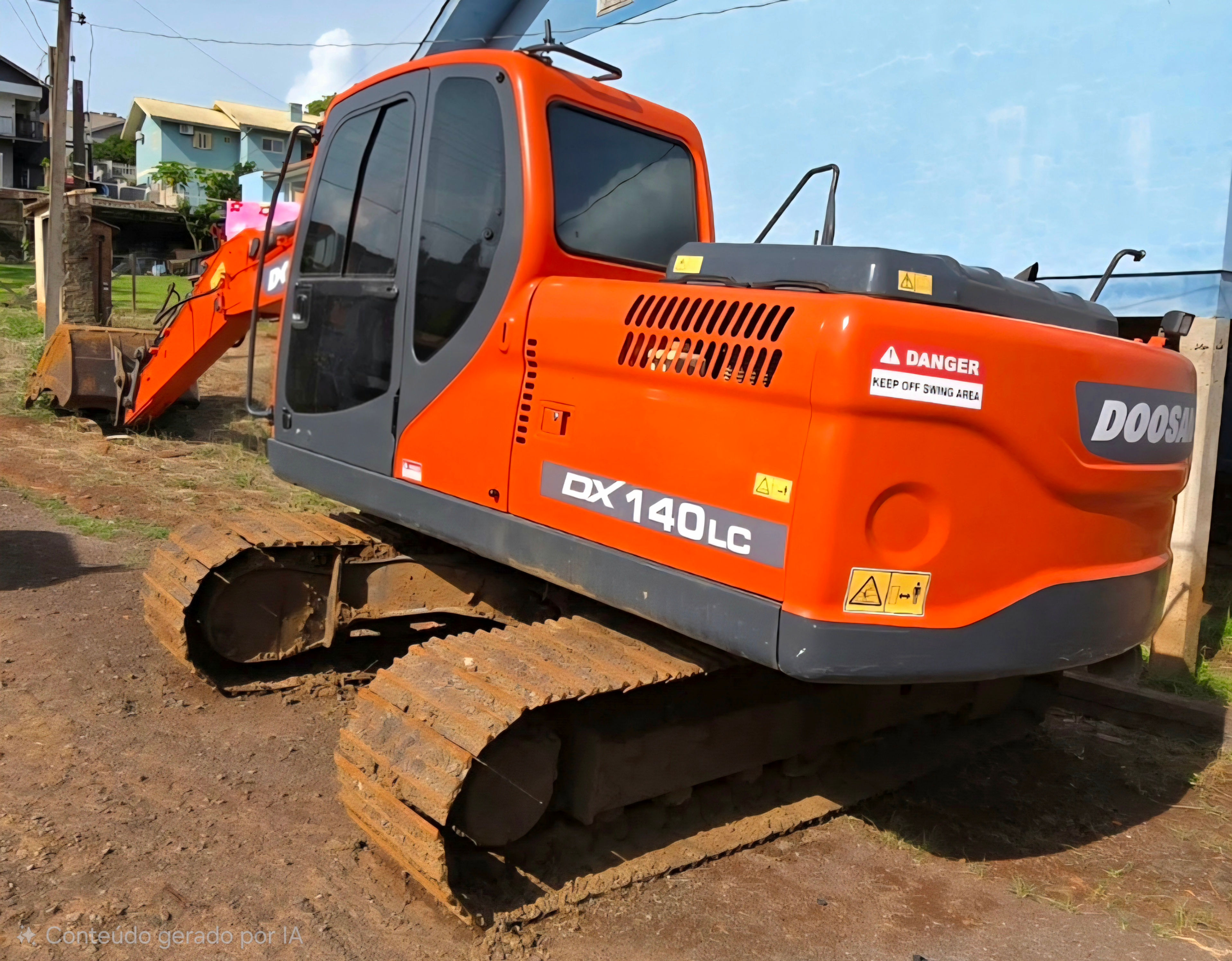 ESCAVADEIRA HIDRÁULICA DOOSAN DX140 LC, Ano 2012