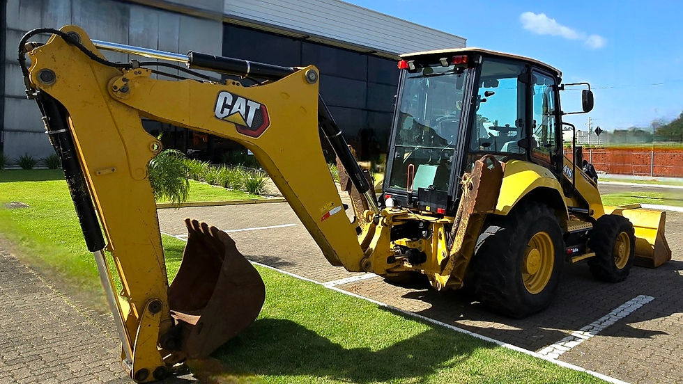 Miniatura: RETROESCAVADEIRA CATERPILLAR 416 4X4,  Ano 2021