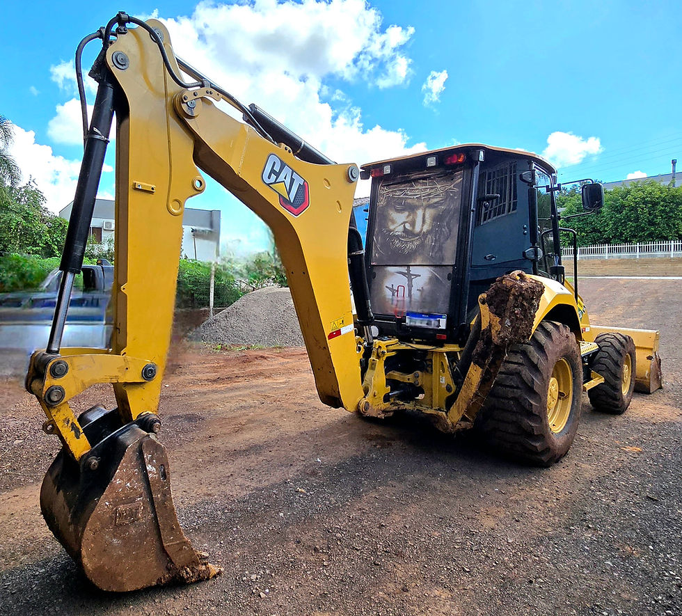Thumbnail: RETROESCAVADEIRA CATERPILLAR 416 4X4,  Ano 2023 - EMPLACADA 