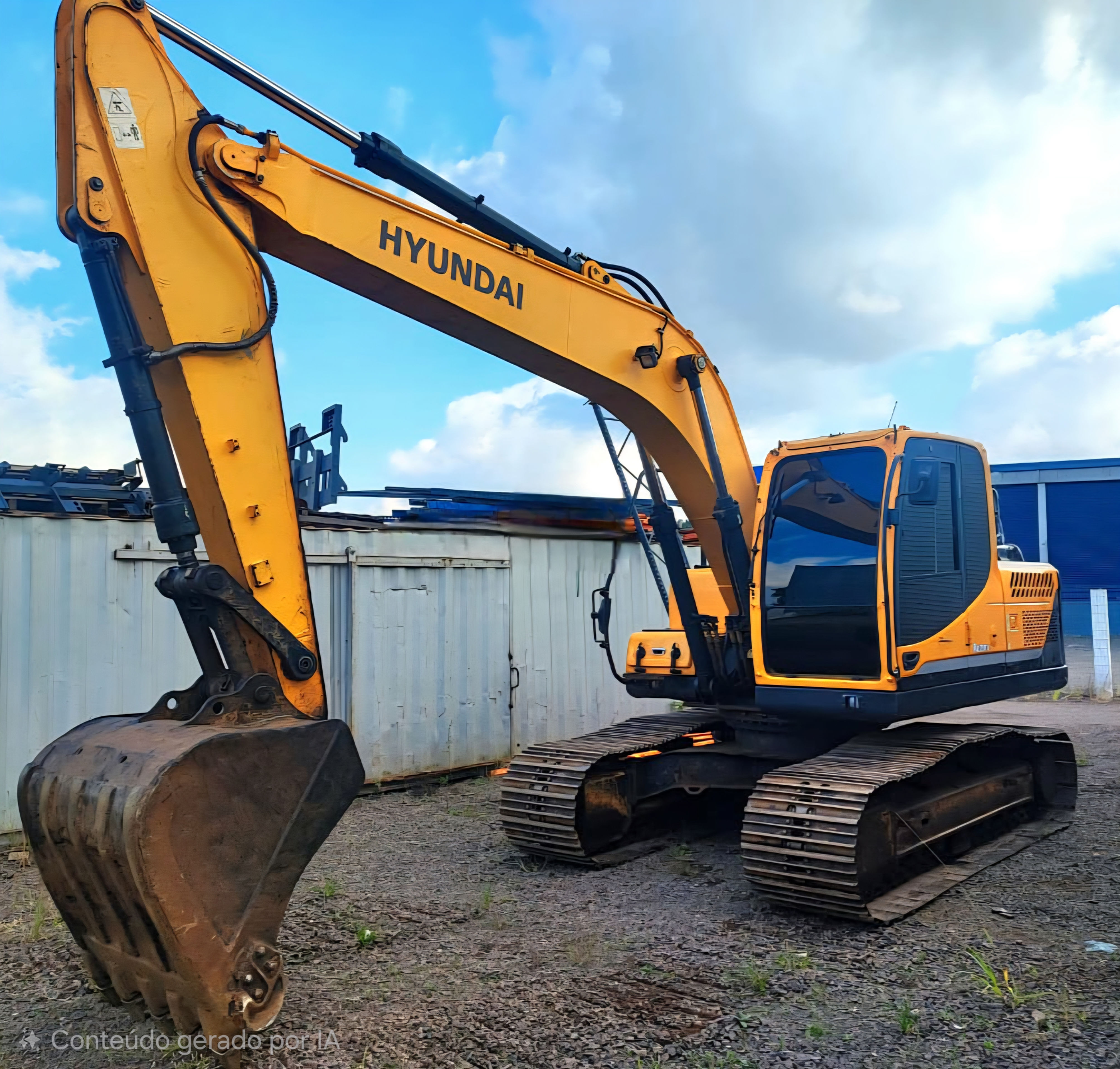 ESCAVADEIRA HIDRÁULICA HYUNDAI R160 LC-9B, Ano 2018