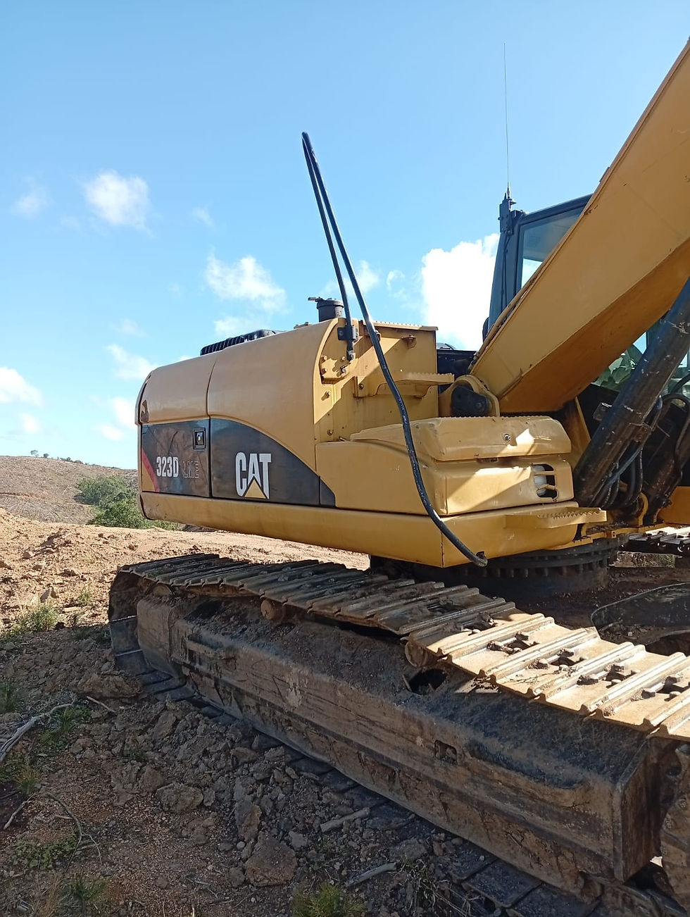 Miniatura: ESCAVADEIRA HIDRÁULICA CATERPILLAR 323D LME,  Ano 2013