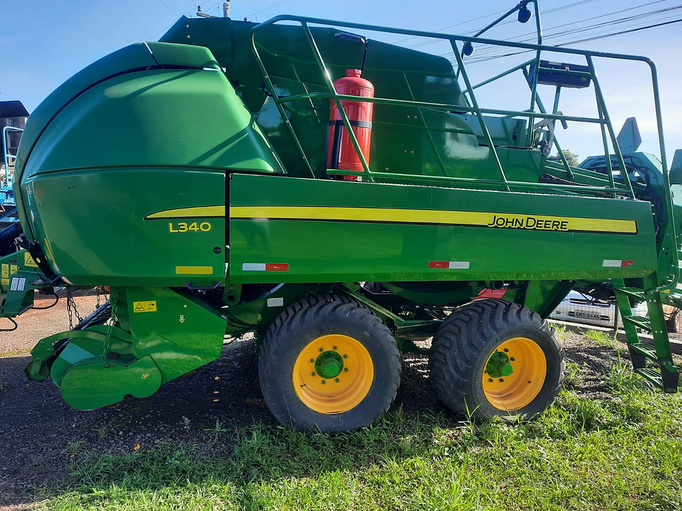 Thumbnail: ENFARDADEIRA JOHN DEERE L340, Ano 2017
