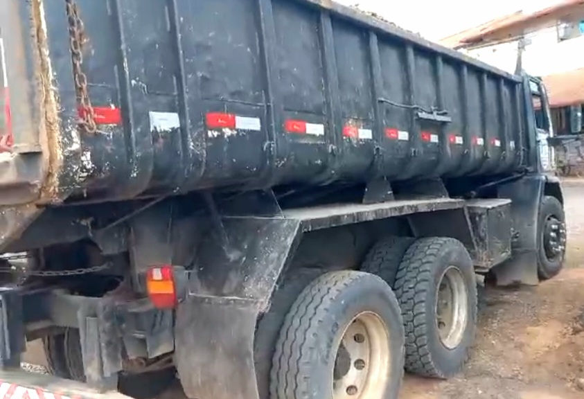Miniatura: CAMINHÃO CAÇAMBA TRUCK CARGO 1418, Ano 1987