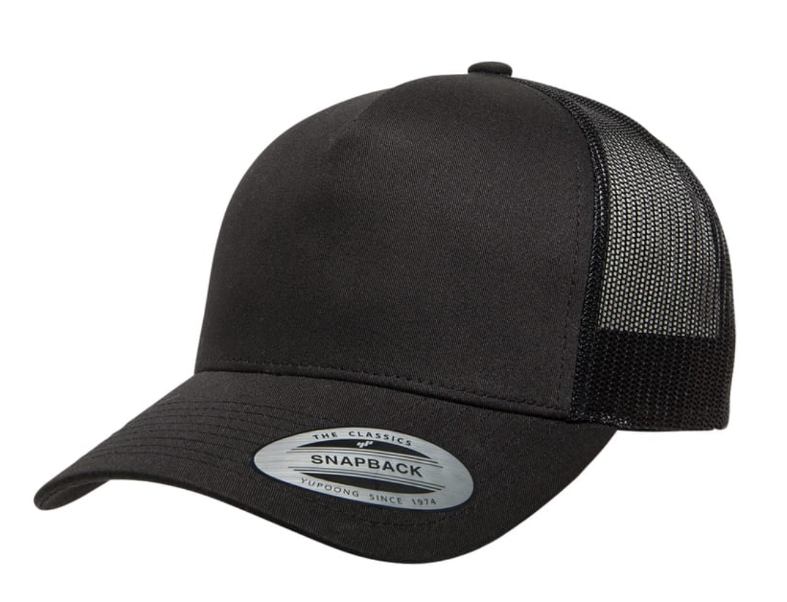 Unisex Retro 5 Panel Cap