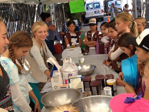 Pure Joy Kitchen Time with Santa Barbara Girl Scouts