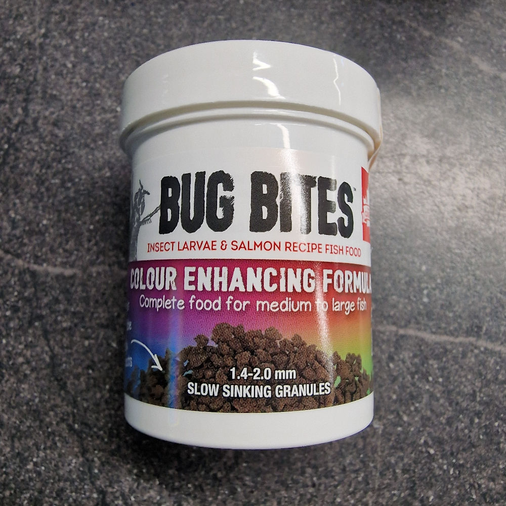 Bug bites colour food