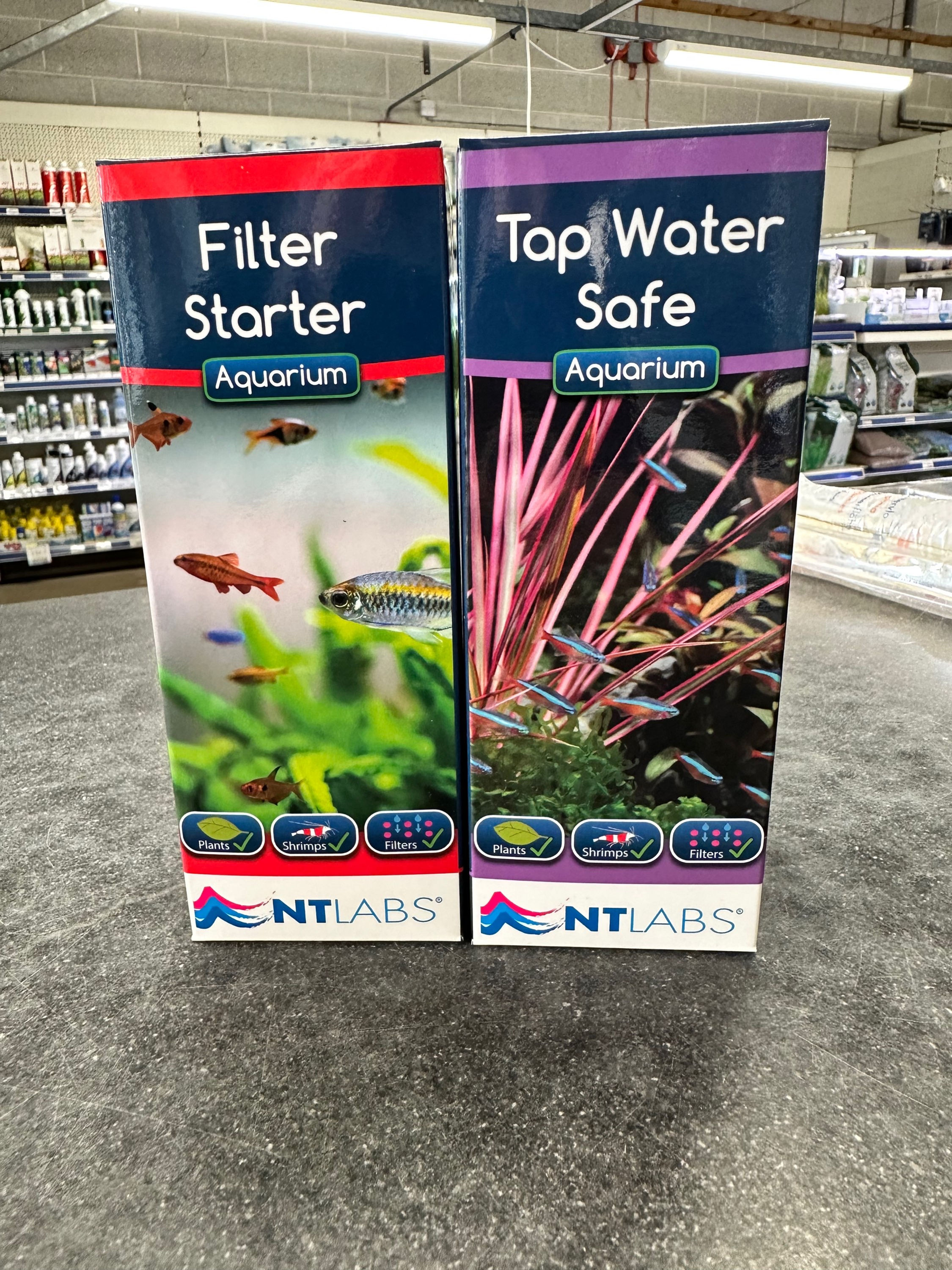 NT Labs Filter Starter & Tap Water Safe 250ml pack