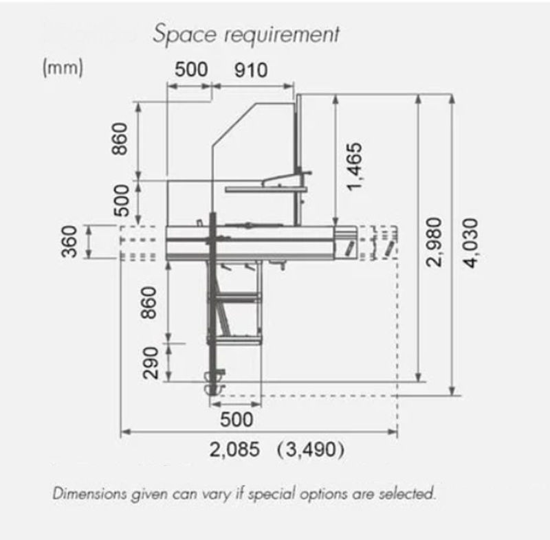 Thumbnail: Sicar 315mm (12") 1.6m 5.5HP Sliding Panel Saw 415V
