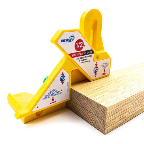 Micro Jig FITFINDER 1/2 Gauge Woodwork Machinery..