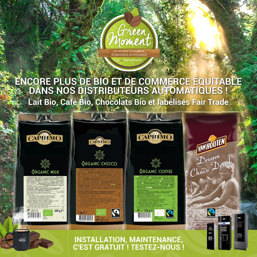 Green Moment Marseille, Distribution Automatique Bio et Durable