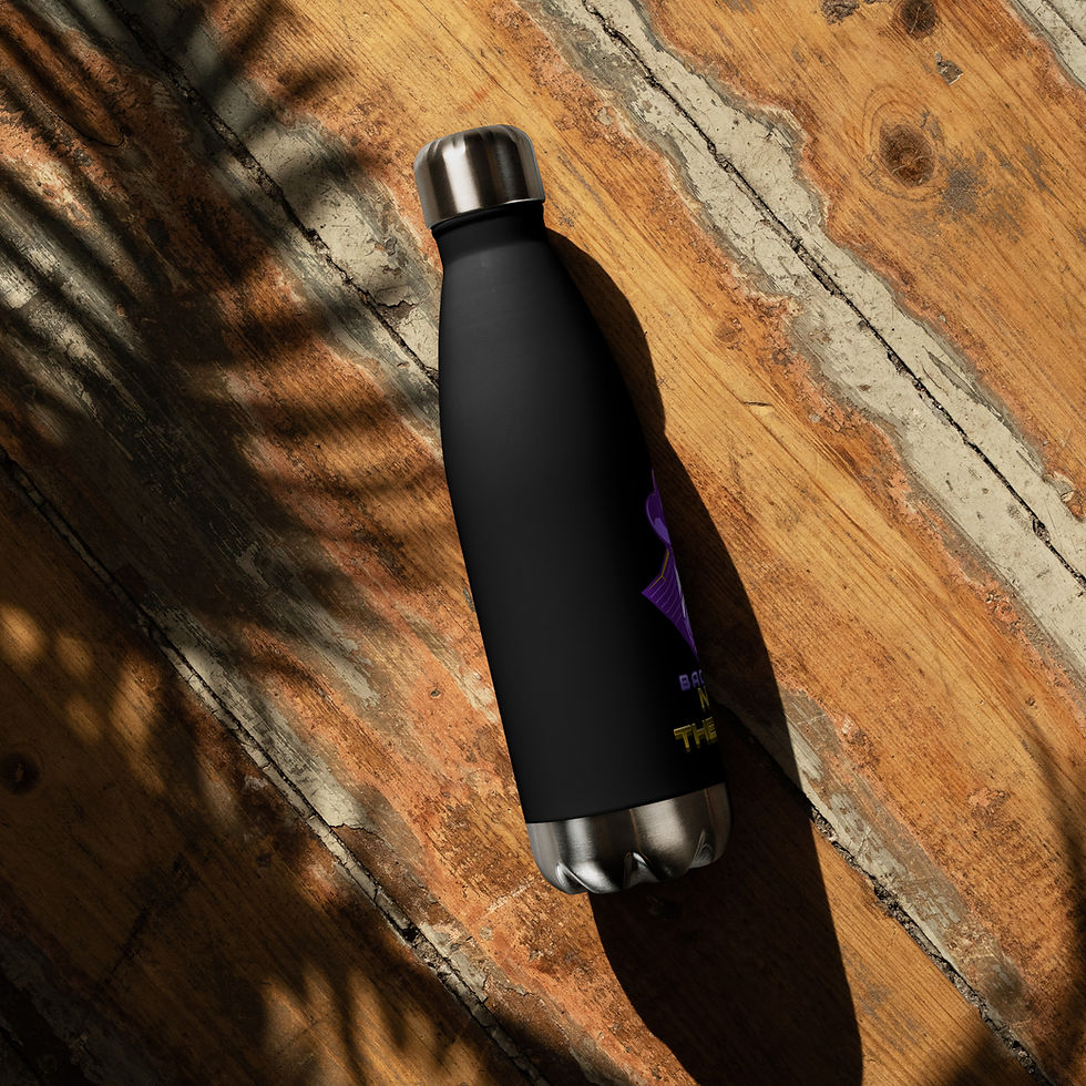 섬네일: Stainless steel water bottle