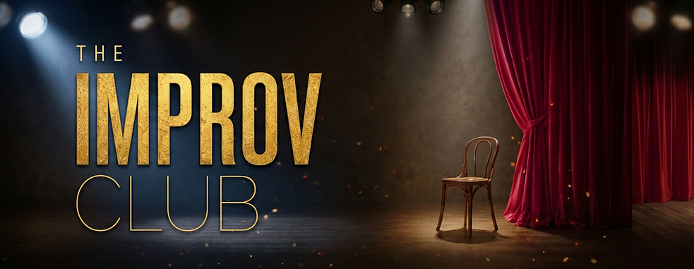 Improv club banner magic creations