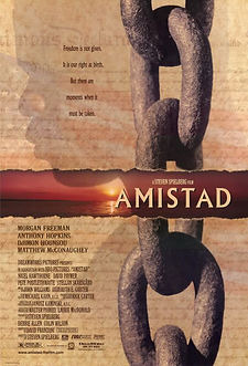 Amistad (1997) based on a true story legal, historical drama movie poster.jpg