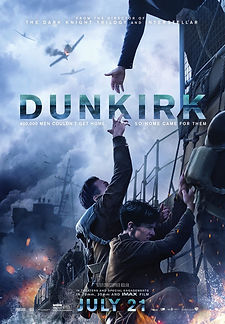 Dunkirk (2017) World War II movie based on a true story, film poster