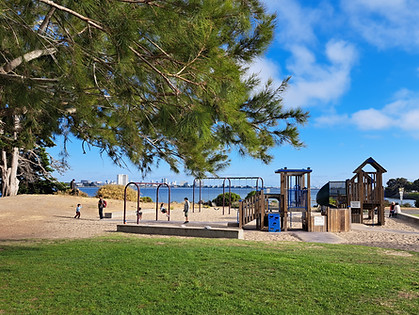 call of the wild nature camps kids play at weekend camp shorebird park playground overlook