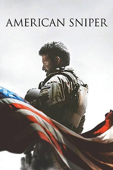 American Sniper (2014) true story about Chris Kyle and the Iraq War, movie poster