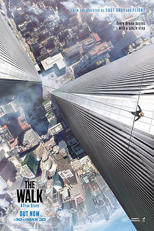 The Walk (2015) movie based on a true story about tightrope walker, film poster.jpg