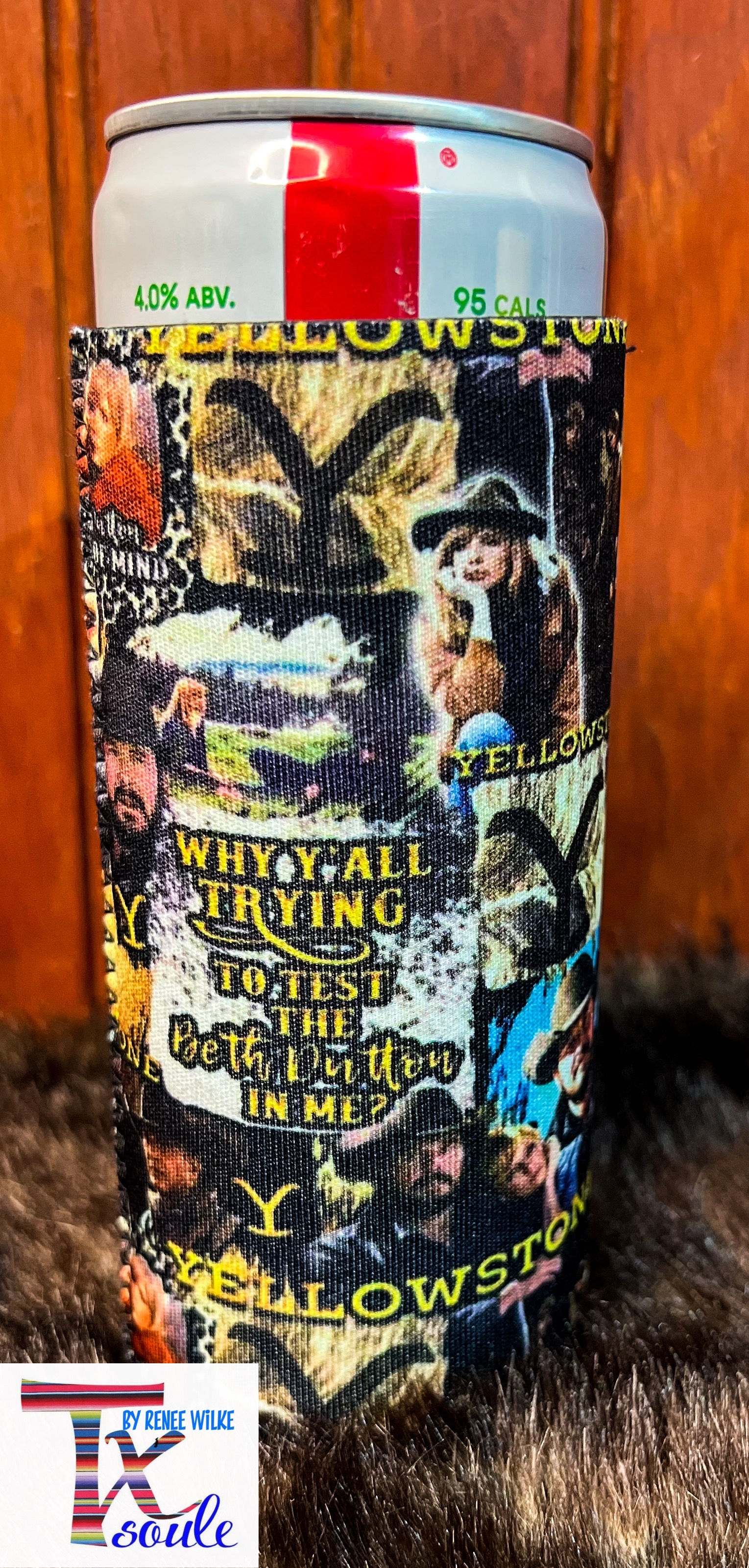 Koozie Skinny  Can Y/S multiple print