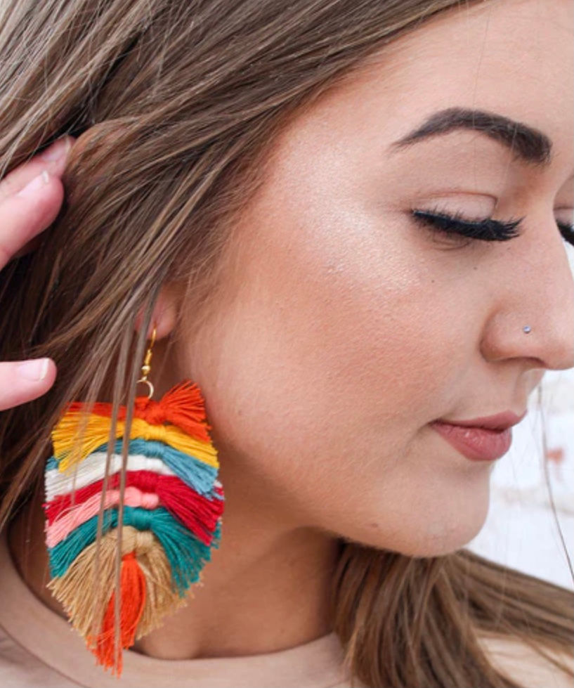 Earrings  Serape Boho