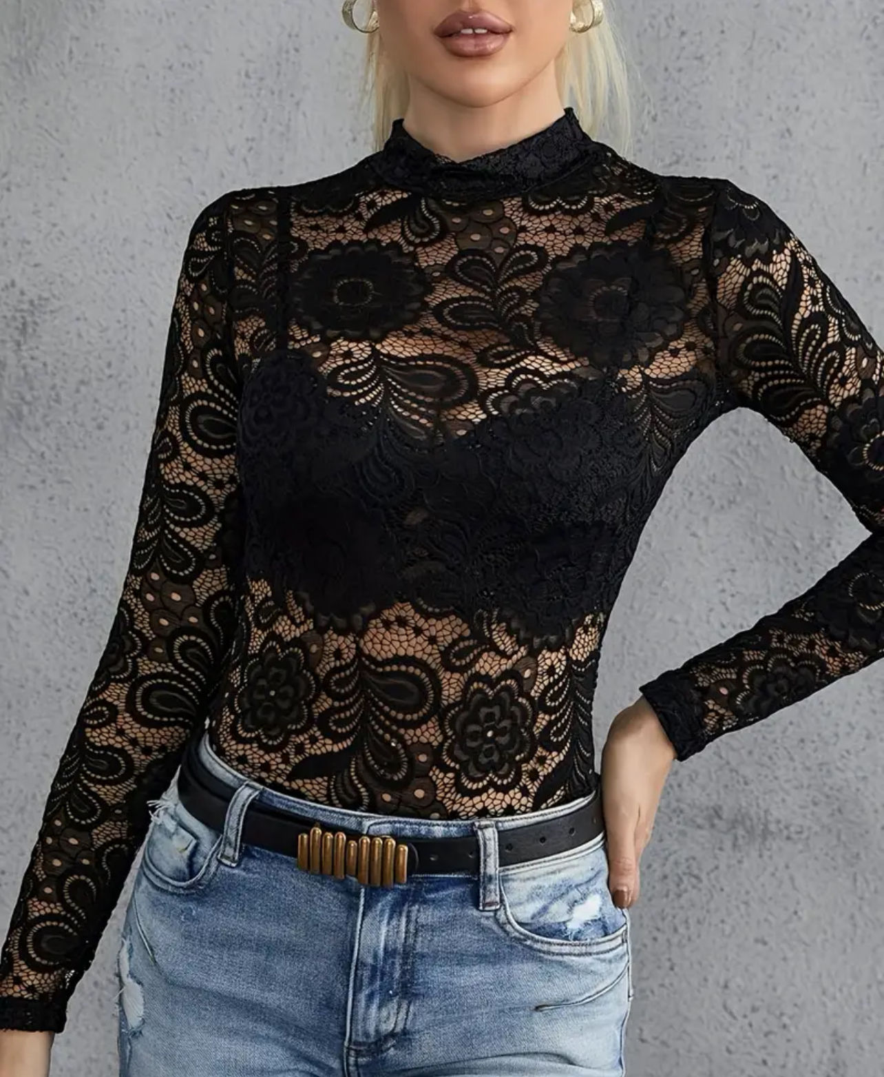 Shirt Mesh Black Betty
