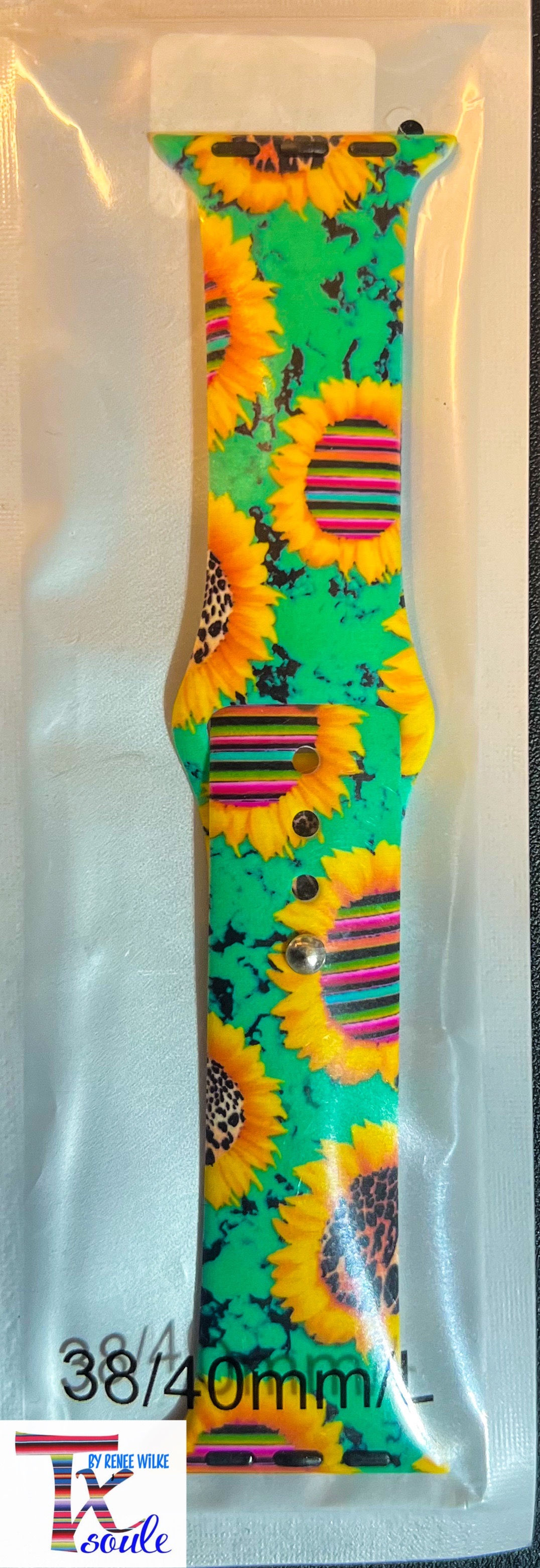 Watch Band Sunflower wSerape Middle 42/44MM