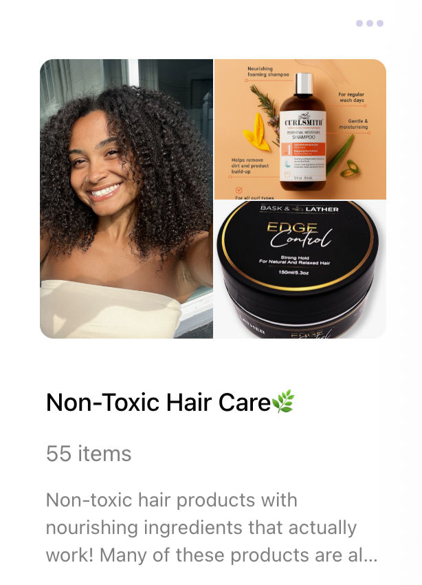non toxic hair care products that actually work list