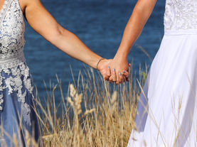 A Garden Wedding for Rewa and Leah