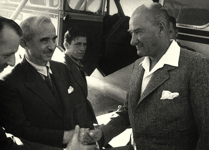 Mustafa Kemal Atatürk ve Başbakan İsmet İnönü, 1936