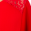 Thumbnail: Red Lace Top with Bell Bottom Sleeves