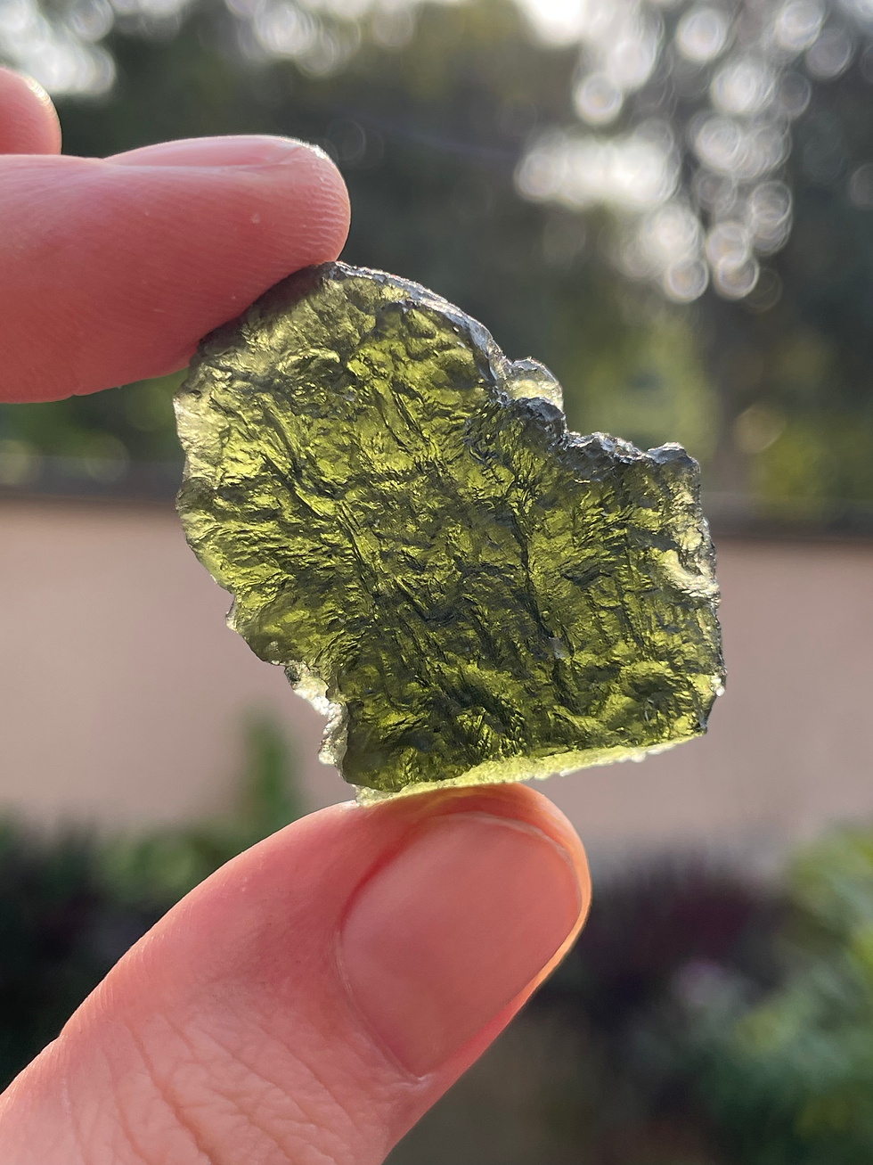Thumbnail: Maly Chlum Moldavite 