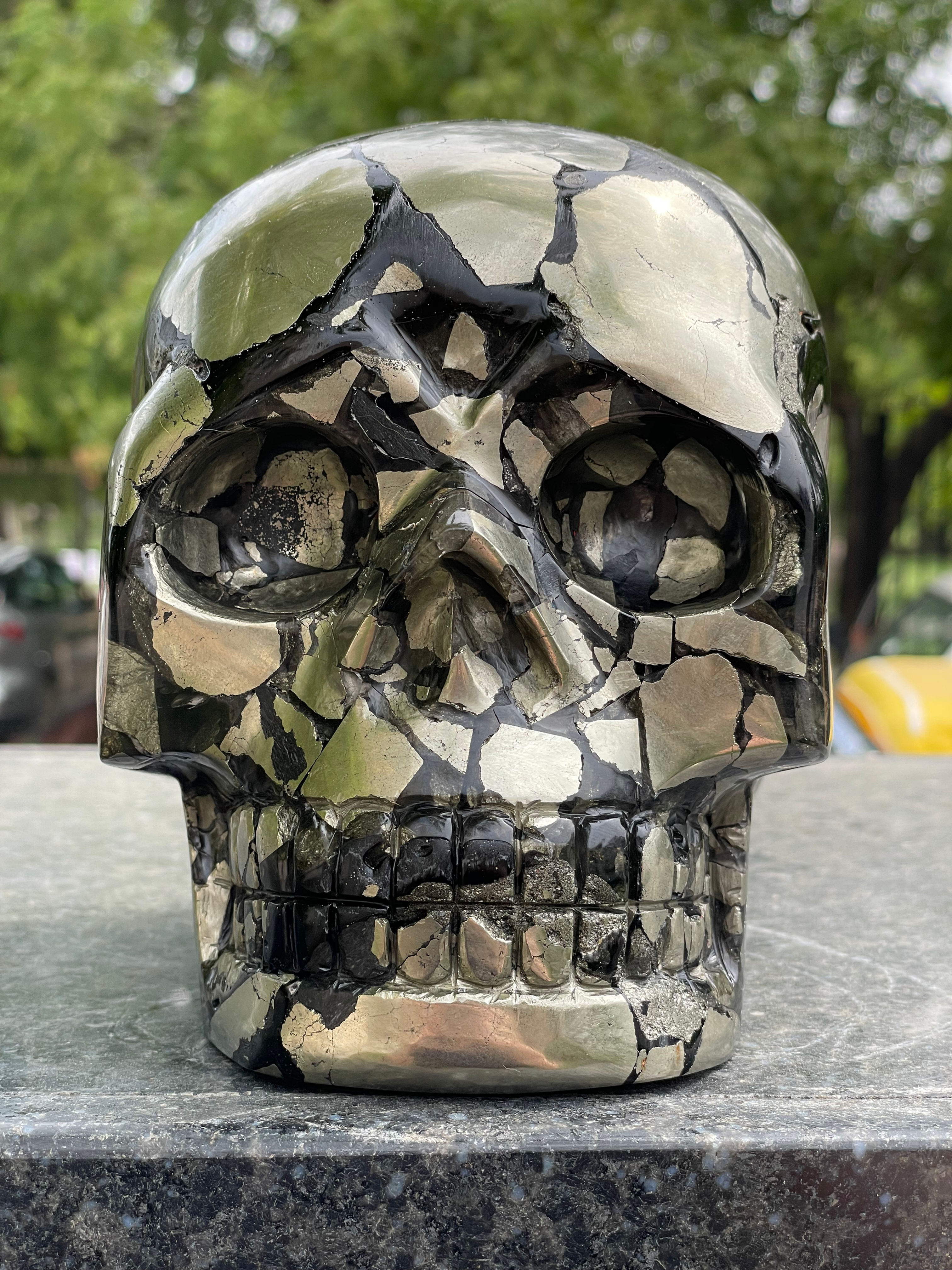 Apache Gold Skull