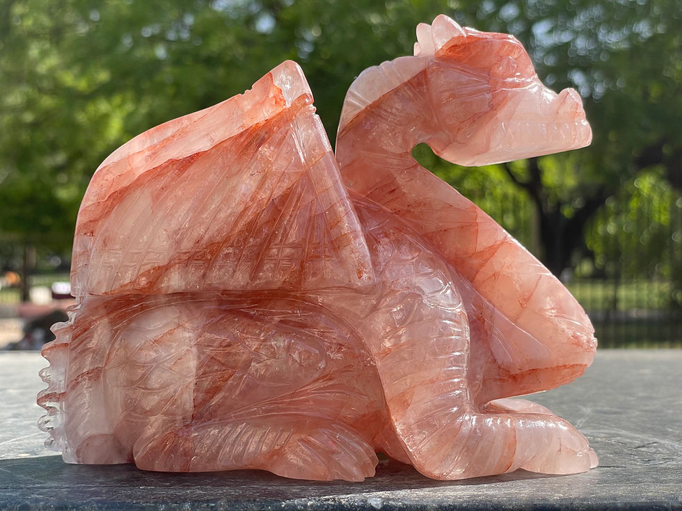 Miniatura: Fire Quartz Dragon 