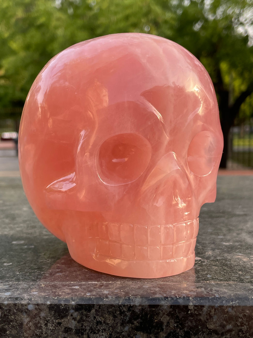 Миниатюра: Rose Quartz Skull 