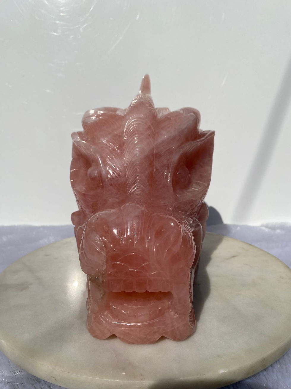 Thumbnail: Rose Quartz Dragon 