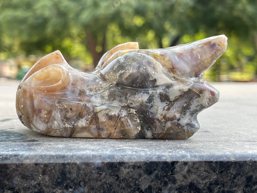الصورة المصغرة: Indonesian Moss Agate Dragon 